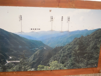 生藤山から歩いて