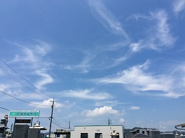 六月の雲2