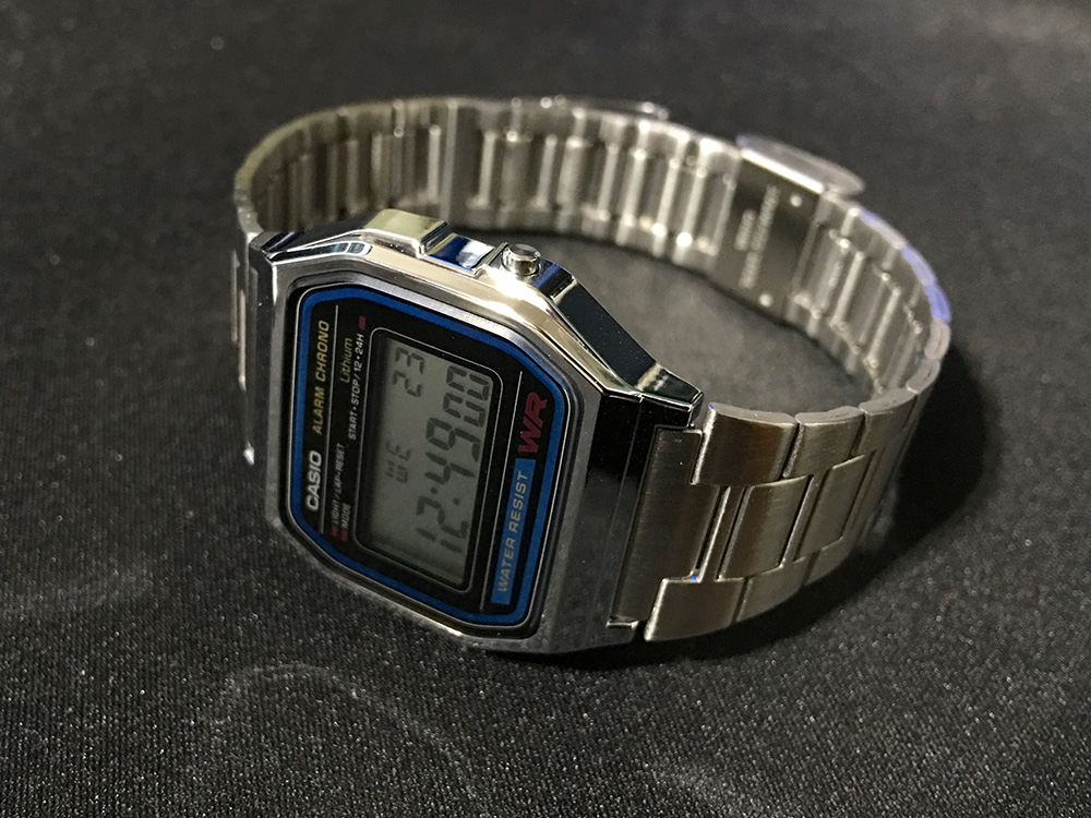 CASIO 腕時計 A158WA-1JF_1