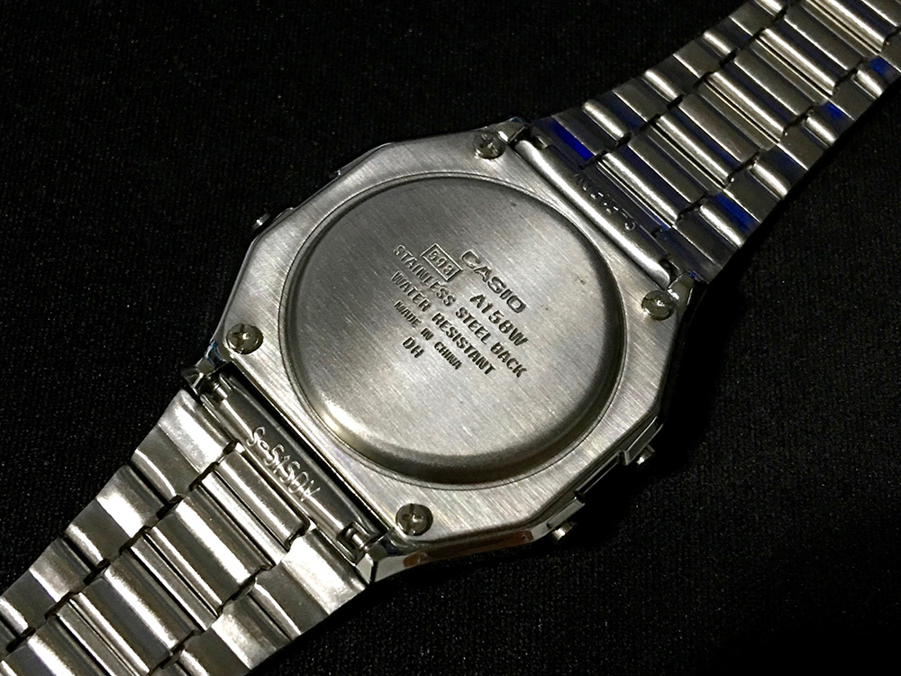 CASIO 腕時計 A158WA-1JF_3