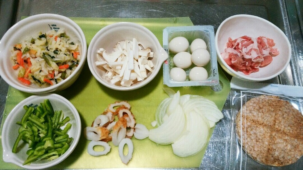 おこげ風野菜の中華あんかけの作り方１