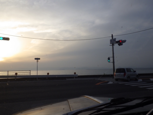 琵琶湖到着 (2)